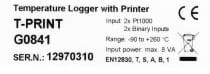 T-PRINT - G0841半挂车用内置打印机温度记录仪