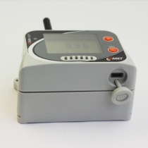 GSM temperature, humidity, CO2 and atmospheric pressure datalogger with built-in sensors and modem