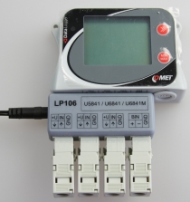 Data logger for 3 current inputs 0-20mA and 1 two-state input