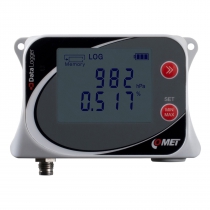 Datalogger for external CO2 probe up to 50.000 ppm with built-in atmospheric pressure sensor