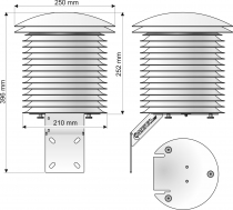 F8800 - COMETEO气象传感器保护罩 - kopie