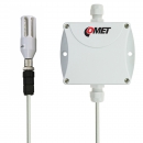 Economy  humidity and temperature transmitter with external interchangeable probe, cable 2 meters, 4-20mA outputs